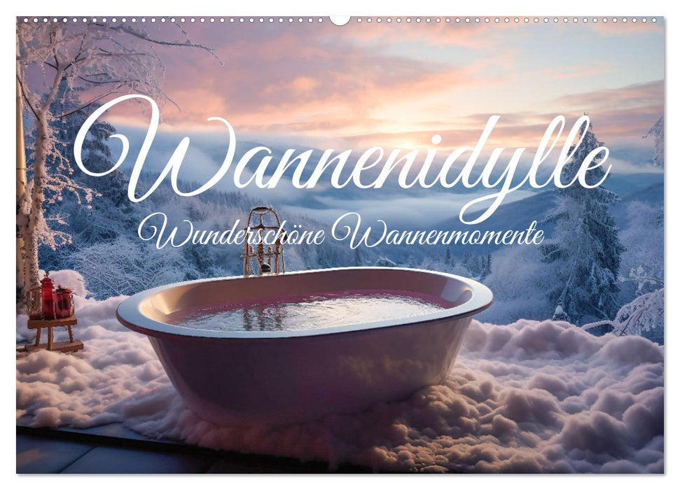 Wannenidylle (CALVENDO Wandkalender 2026)