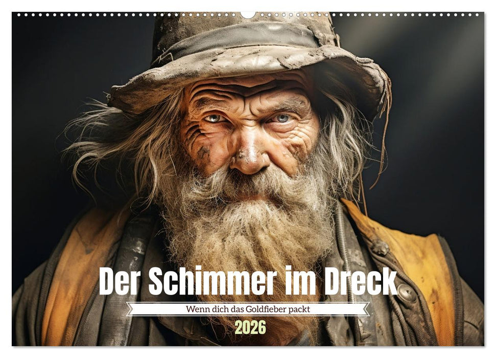Der Schimmer im Dreck (CALVENDO Wandkalender 2026)
