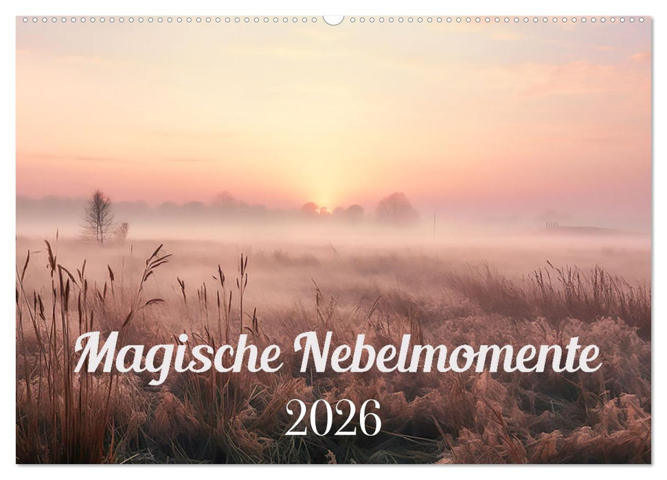 Magische Nebelmomente (CALVENDO Wandkalender 2026)