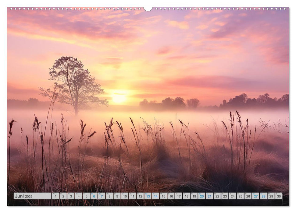 Magische Nebelmomente (CALVENDO Wandkalender 2026)