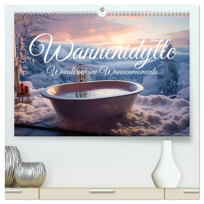Wannenidylle (CALVENDO Premium Wandkalender 2026)