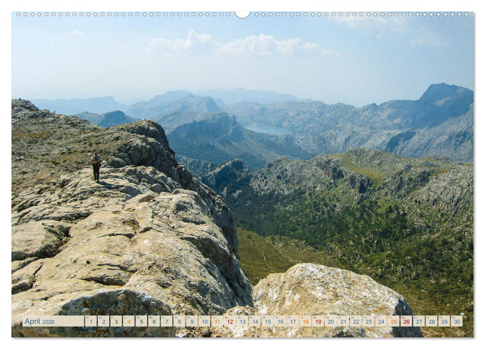 Tramuntana Trekking - Wandern auf Mallorca (CALVENDO Wandkalender 2026)