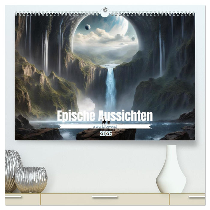 Epische Aussichten (CALVENDO Premium Wandkalender 2026)