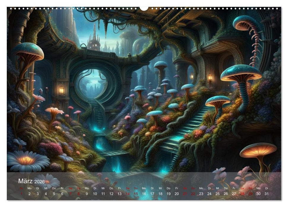 Epische Aussichten (CALVENDO Premium Wandkalender 2026)