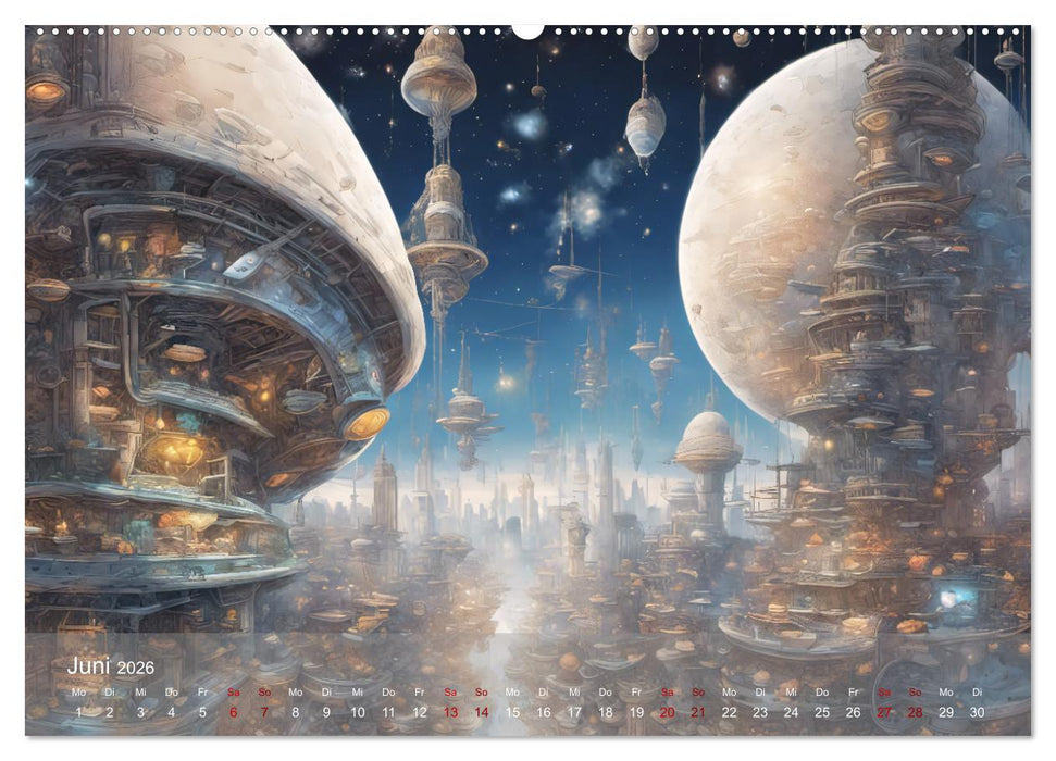 Epische Aussichten (CALVENDO Premium Wandkalender 2026)