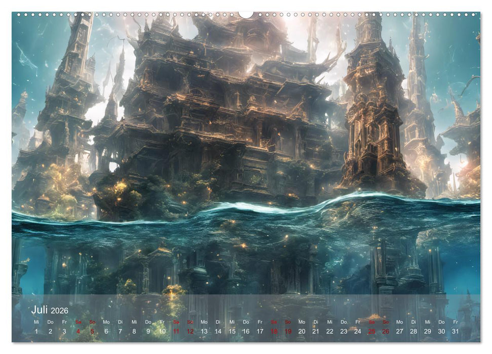 Epische Aussichten (CALVENDO Premium Wandkalender 2026)