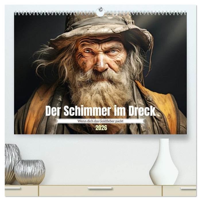 Der Schimmer im Dreck (CALVENDO Premium Wandkalender 2026)
