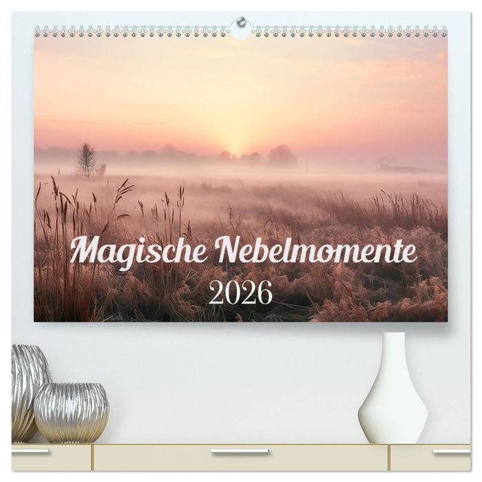 Magische Nebelmomente (CALVENDO Premium Wandkalender 2026)