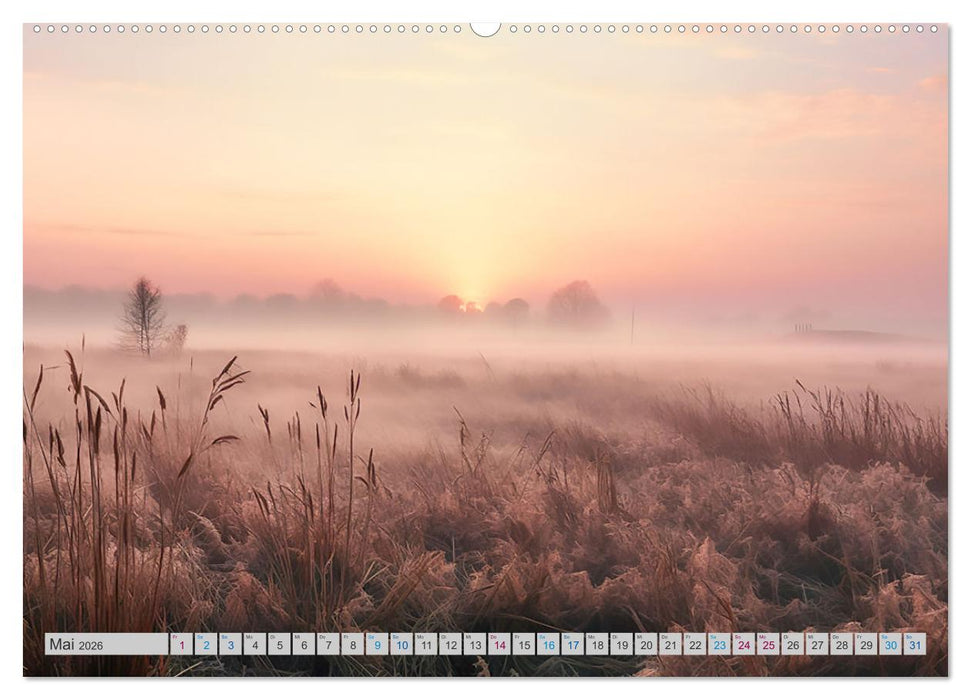 Magische Nebelmomente (CALVENDO Premium Wandkalender 2026)