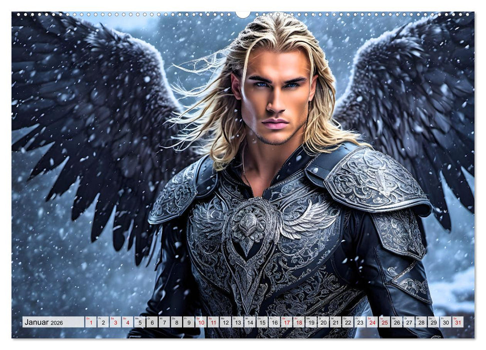 Engel - Kämpfer gegen das Böse (CALVENDO Premium Wandkalender 2026)