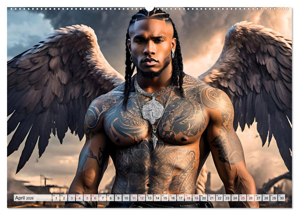 Engel - Kämpfer gegen das Böse (CALVENDO Premium Wandkalender 2026)