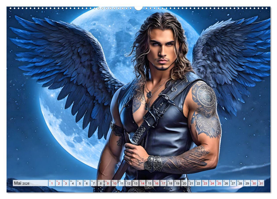 Engel - Kämpfer gegen das Böse (CALVENDO Premium Wandkalender 2026)