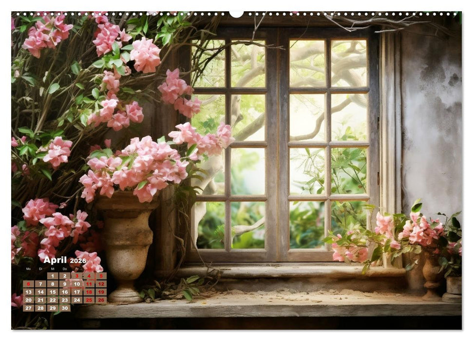 Aus dem Fenster geblickt (CALVENDO Wandkalender 2026)