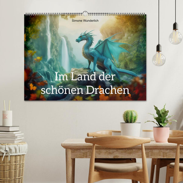 Im Land der schönen Drachen (CALVENDO Wandkalender 2026)