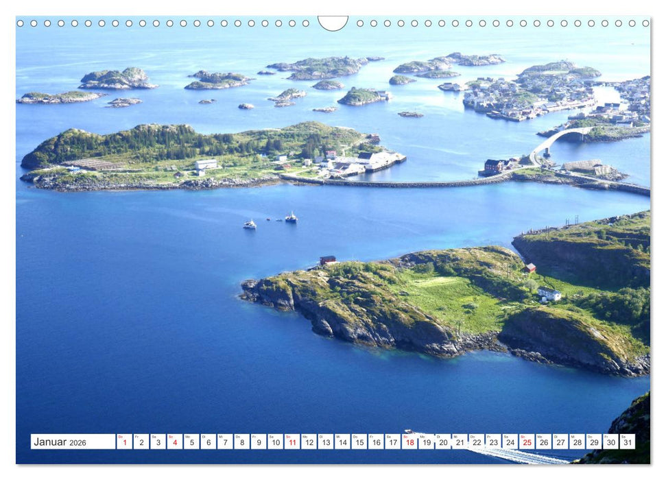 Norwegen - Unterwegs auf den Lofoten (CALVENDO Wandkalender 2026)