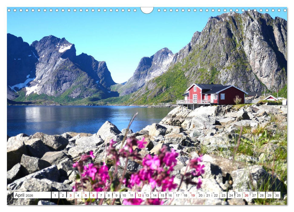 Norwegen - Unterwegs auf den Lofoten (CALVENDO Wandkalender 2026)