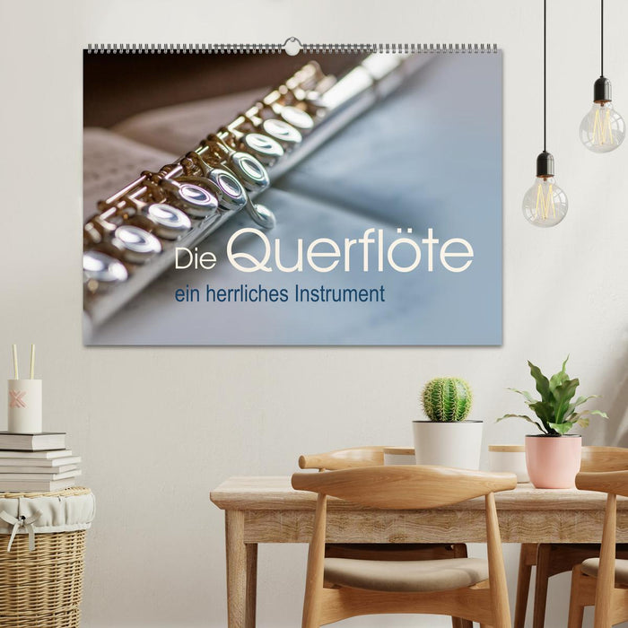 Die Querflöte, ein herrliches Instrument (CALVENDO Wandkalender 2026)