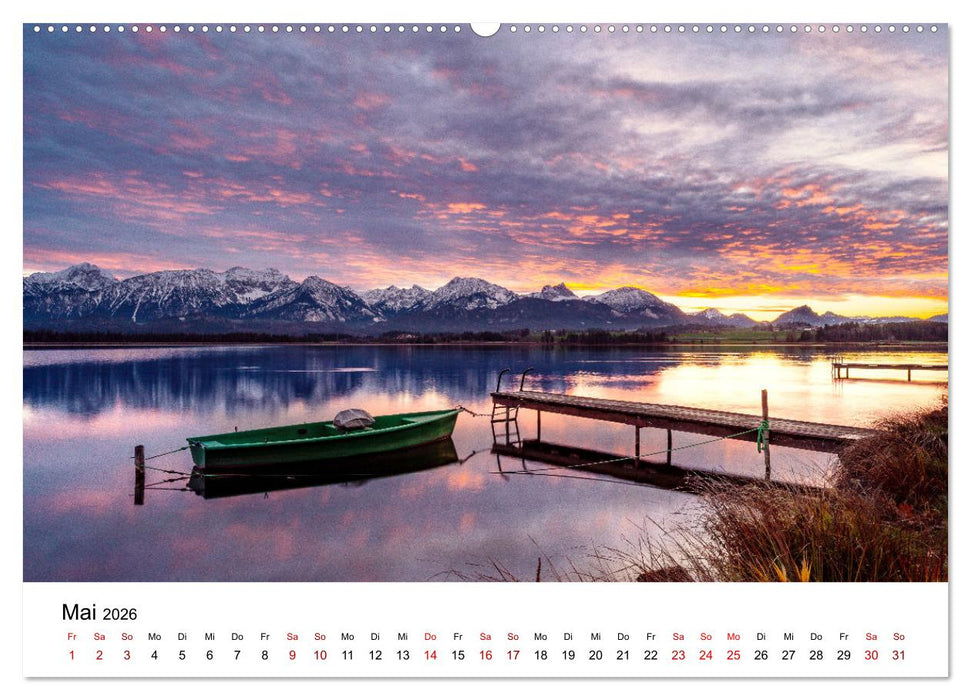 Naturwelten in Deutschland - Von Norden bis Süden (CALVENDO Premium Wandkalender 2026)