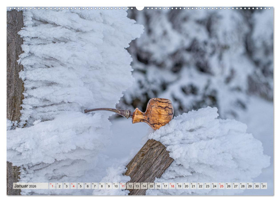 Tabakpfeifenkunst (CALVENDO Wandkalender 2026)