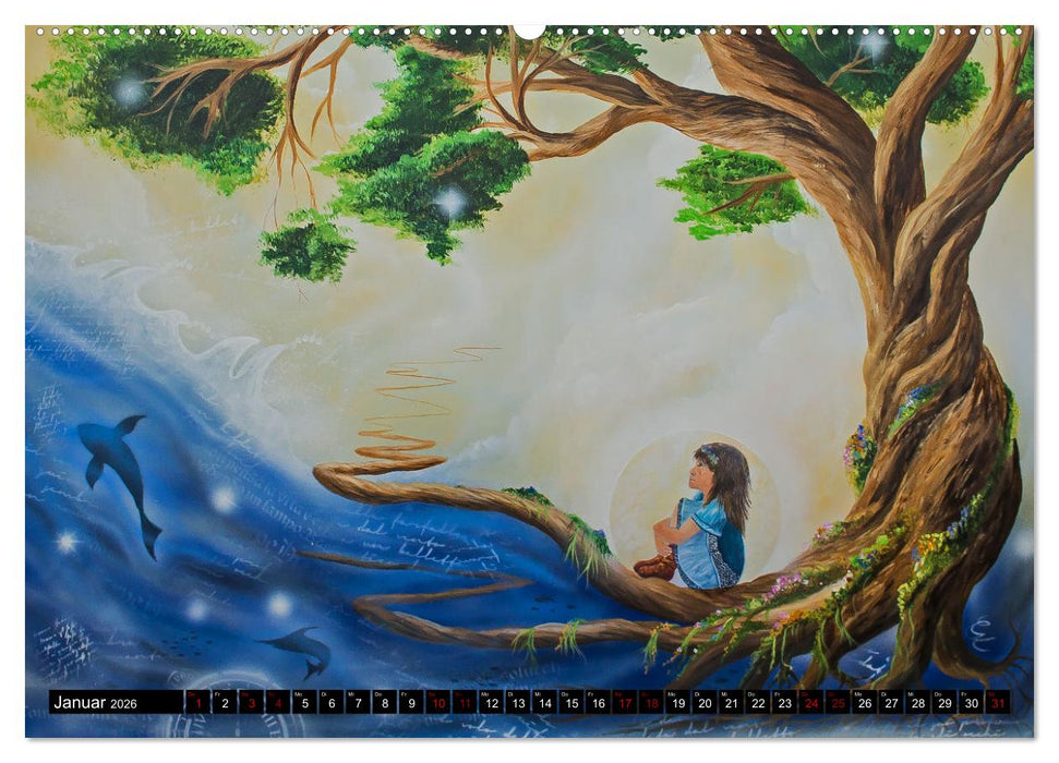 Im Traum ein Baum (CALVENDO Wandkalender 2026)