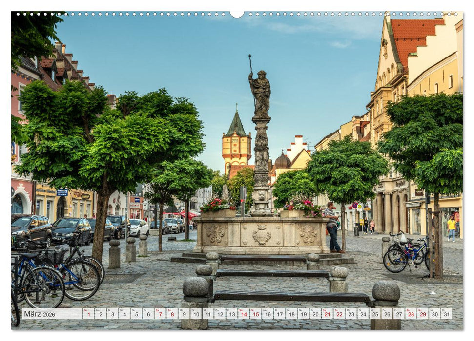 Straubing, eine Stadt zwischen Tradition und Moderne (CALVENDO Premium Wandkalender 2026)