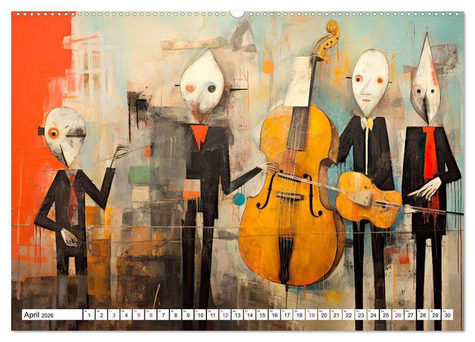 Gedankenreise in eine surreale Welt (CALVENDO Wandkalender 2026)