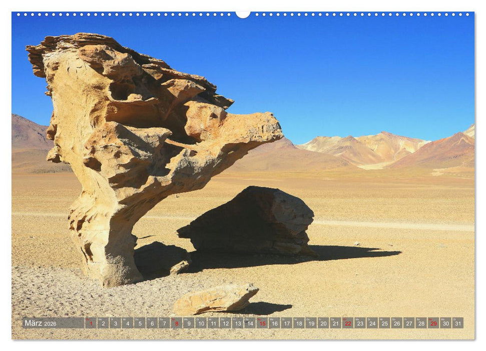 Bolivien - Eine Wanderreise (CALVENDO Wandkalender 2026)