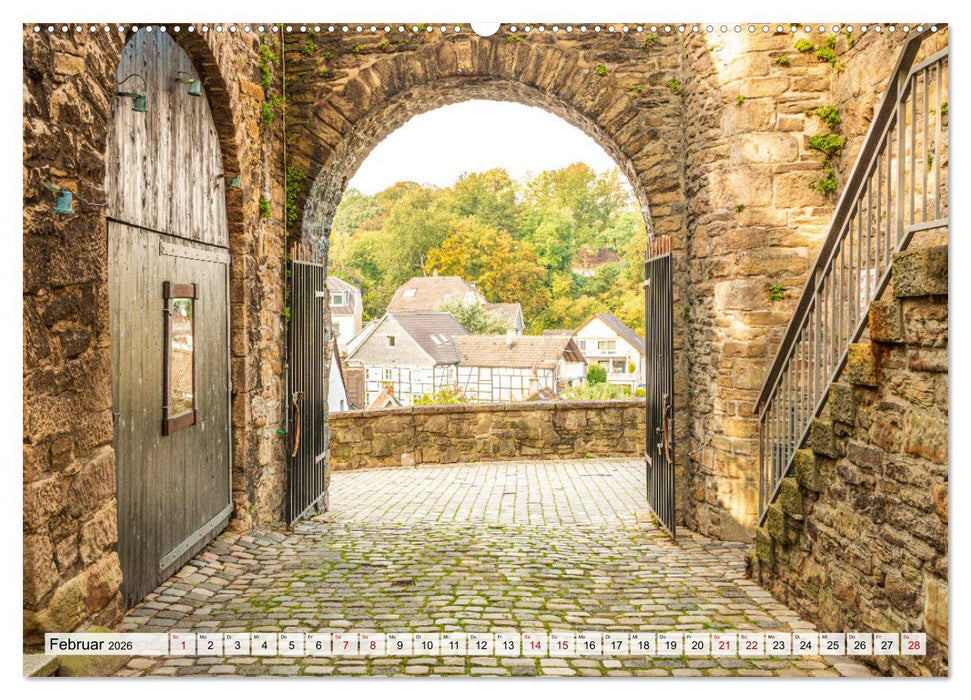 Vom Hier ins Dort - Torbögen und Durchgänge (CALVENDO Premium Wandkalender 2026)
