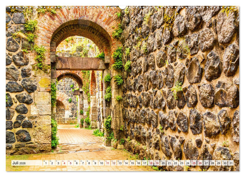 Vom Hier ins Dort - Torbögen und Durchgänge (CALVENDO Premium Wandkalender 2026)