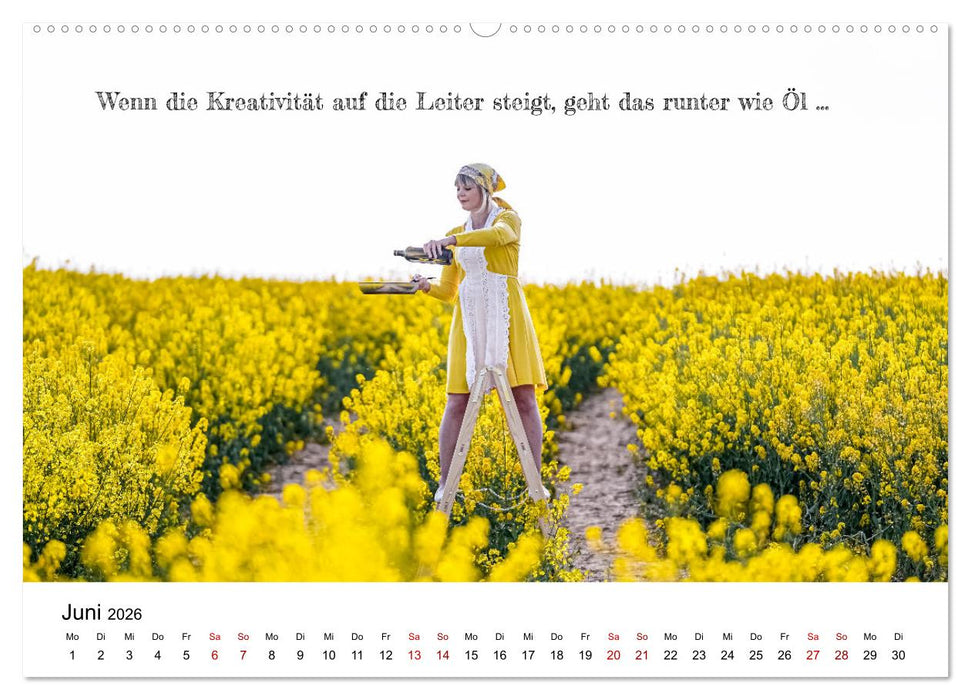 RAUSGEPUTZT UND GLATTGESPIEGELT (CALVENDO Premium Wandkalender 2026)