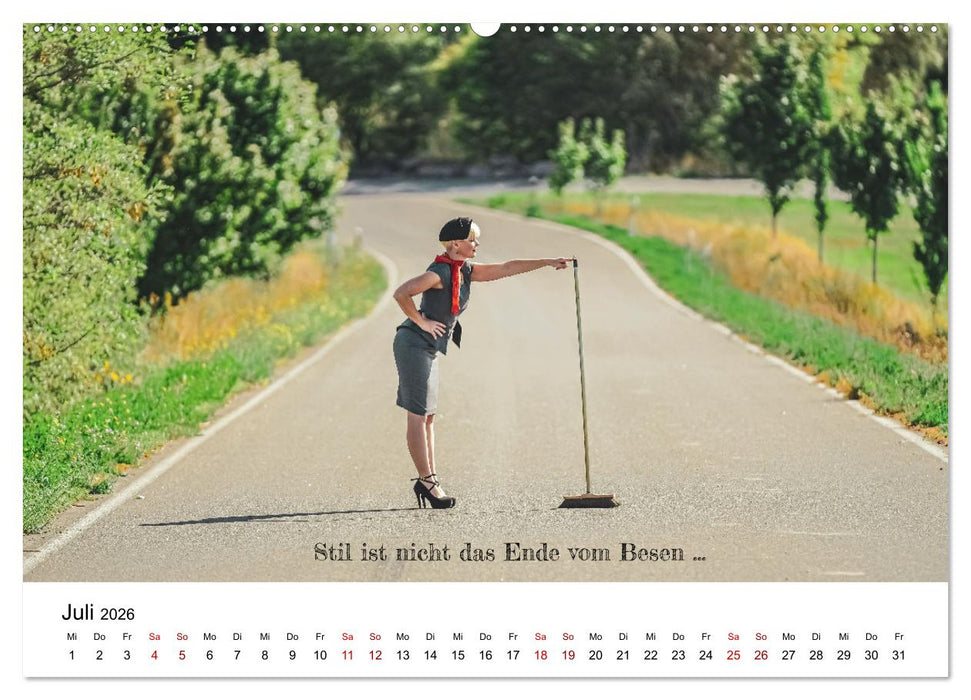 RAUSGEPUTZT UND GLATTGESPIEGELT (CALVENDO Premium Wandkalender 2026)
