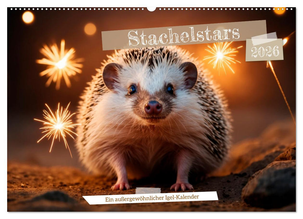 Stachelstars (CALVENDO Wandkalender 2026)