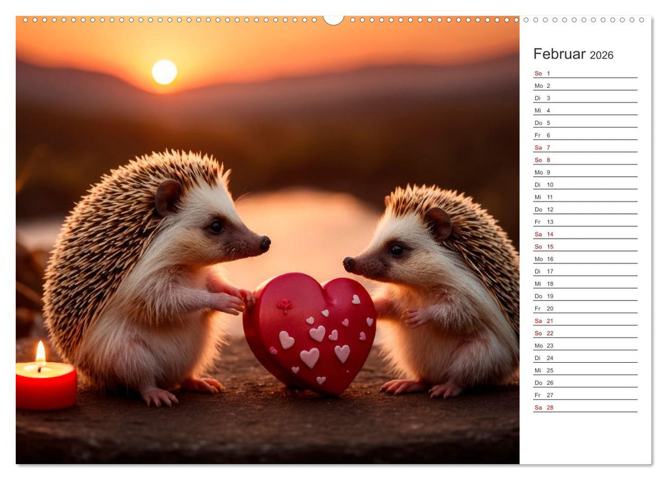 Stachelstars (CALVENDO Wandkalender 2026)