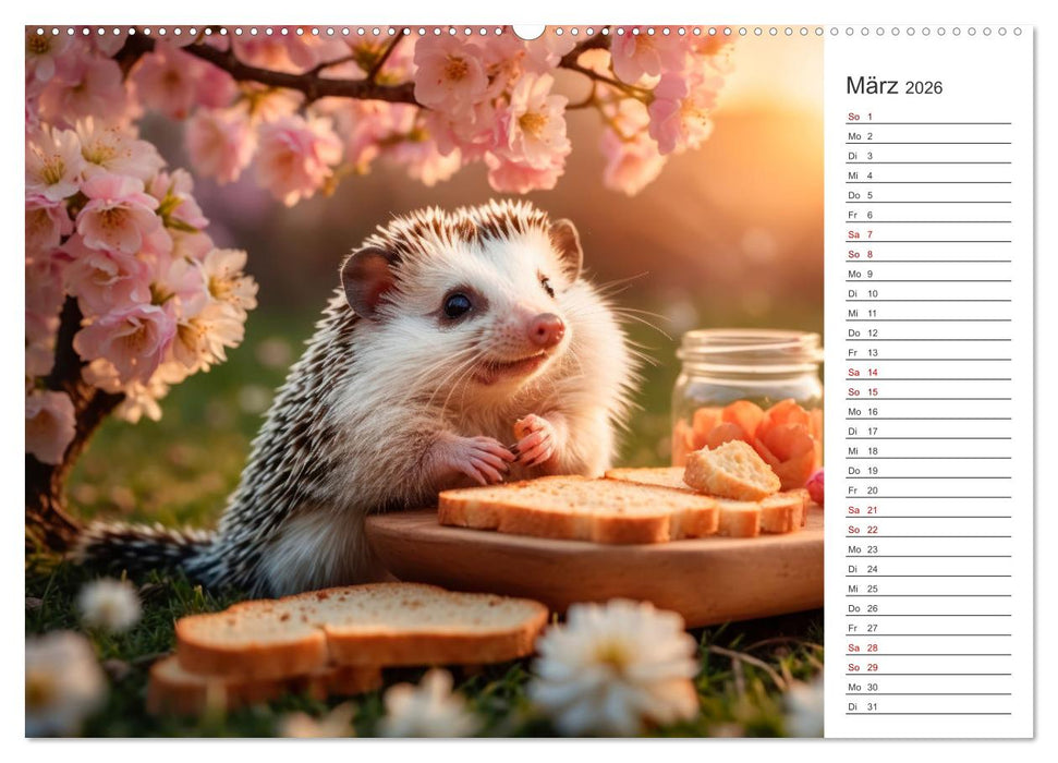 Stachelstars (CALVENDO Wandkalender 2026)