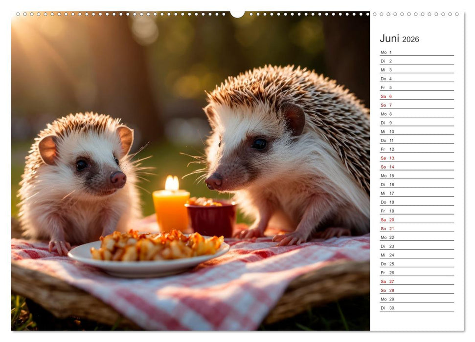 Stachelstars (CALVENDO Wandkalender 2026)