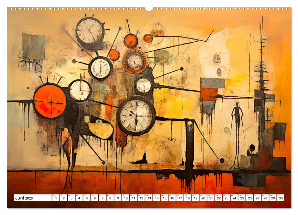 Gedankenreise in eine surreale Welt (CALVENDO Premium Wandkalender 2026)