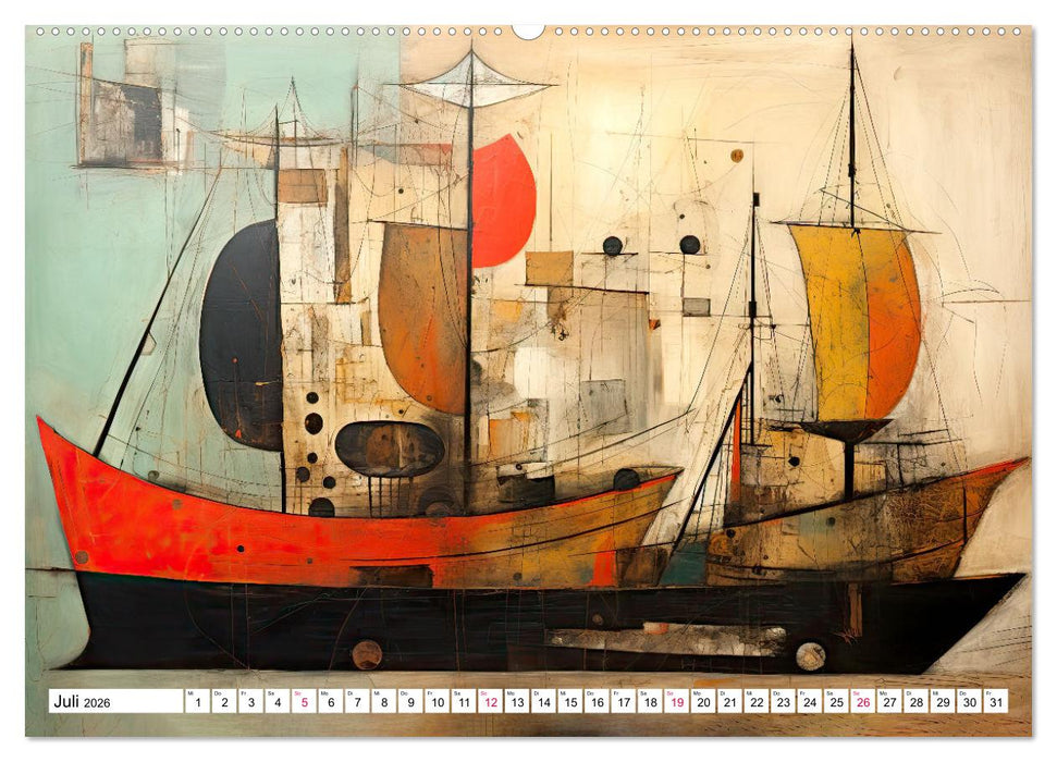 Gedankenreise in eine surreale Welt (CALVENDO Premium Wandkalender 2026)