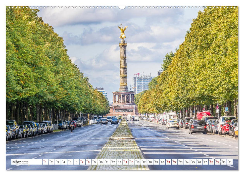 Berlin - Impressionen aus der deutschen Hauptstadt (CALVENDO Wandkalender 2026)