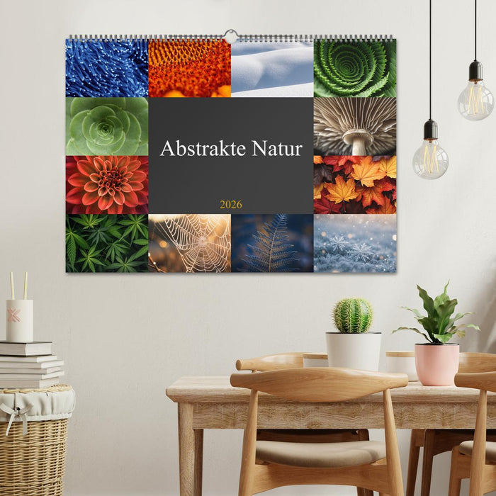 Abstrakte Natur (CALVENDO Wandkalender 2026)
