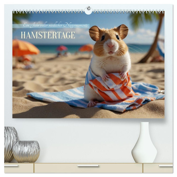 Hamstertage (CALVENDO Premium Wandkalender 2026)