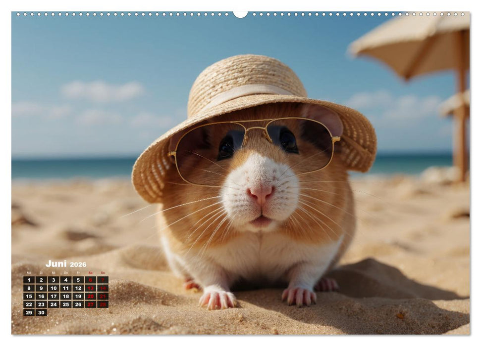 Hamstertage (CALVENDO Premium Wandkalender 2026)