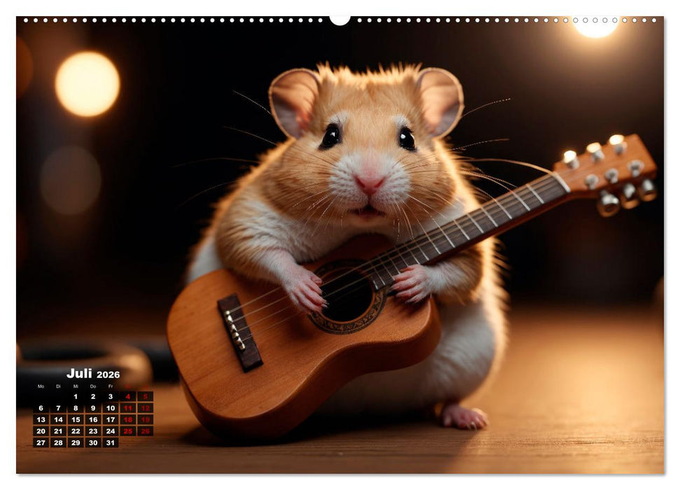 Hamstertage (CALVENDO Premium Wandkalender 2026)