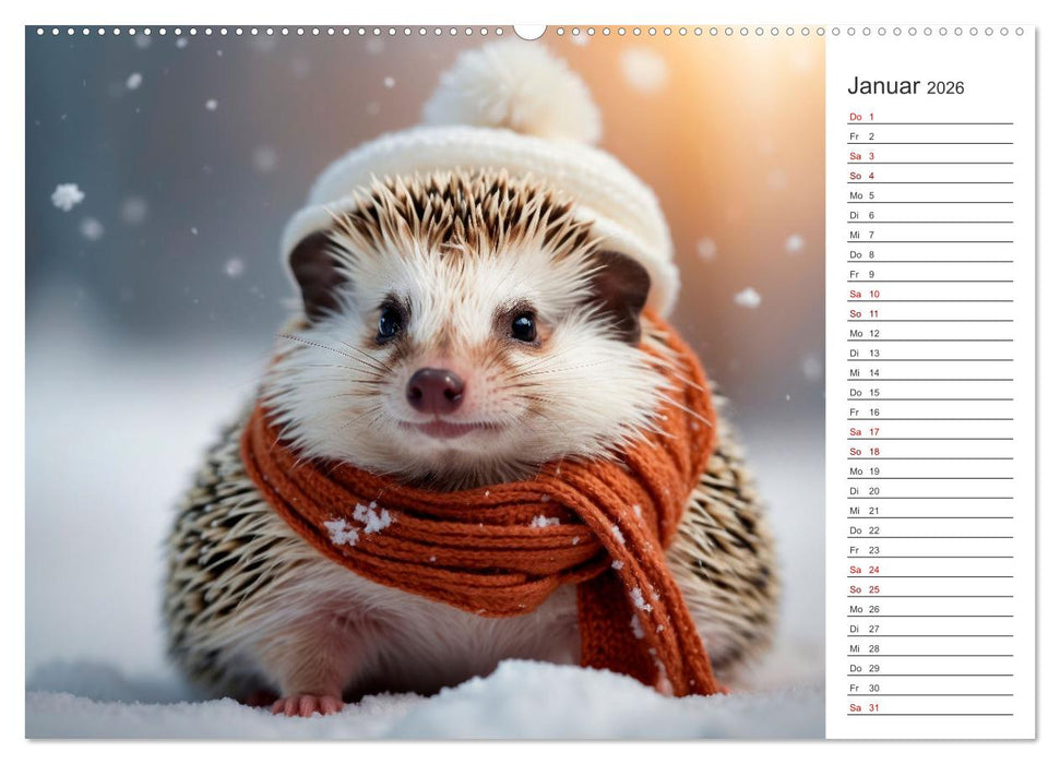 Stachelstars (CALVENDO Premium Wandkalender 2026)