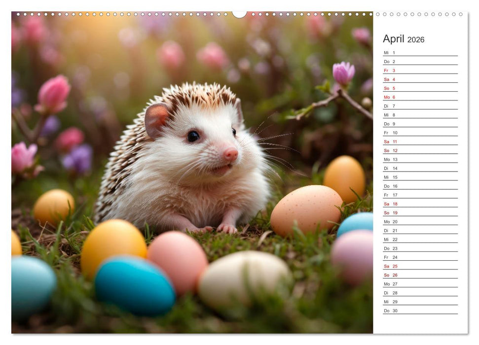 Stachelstars (CALVENDO Premium Wandkalender 2026)
