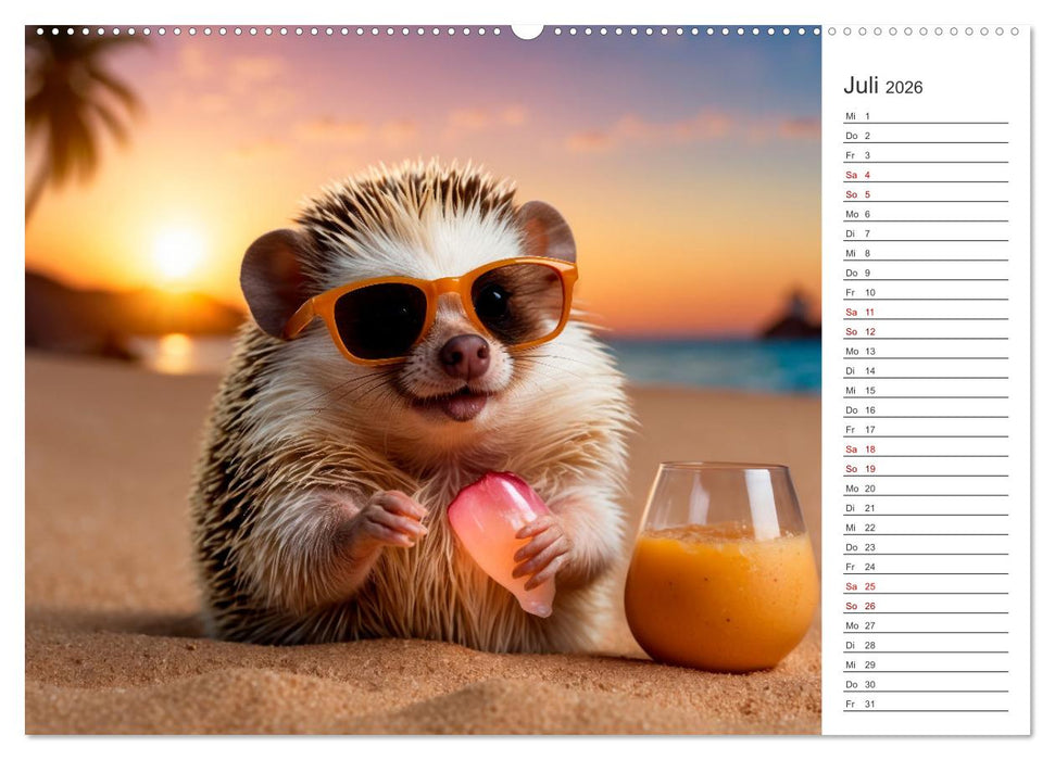 Stachelstars (CALVENDO Premium Wandkalender 2026)