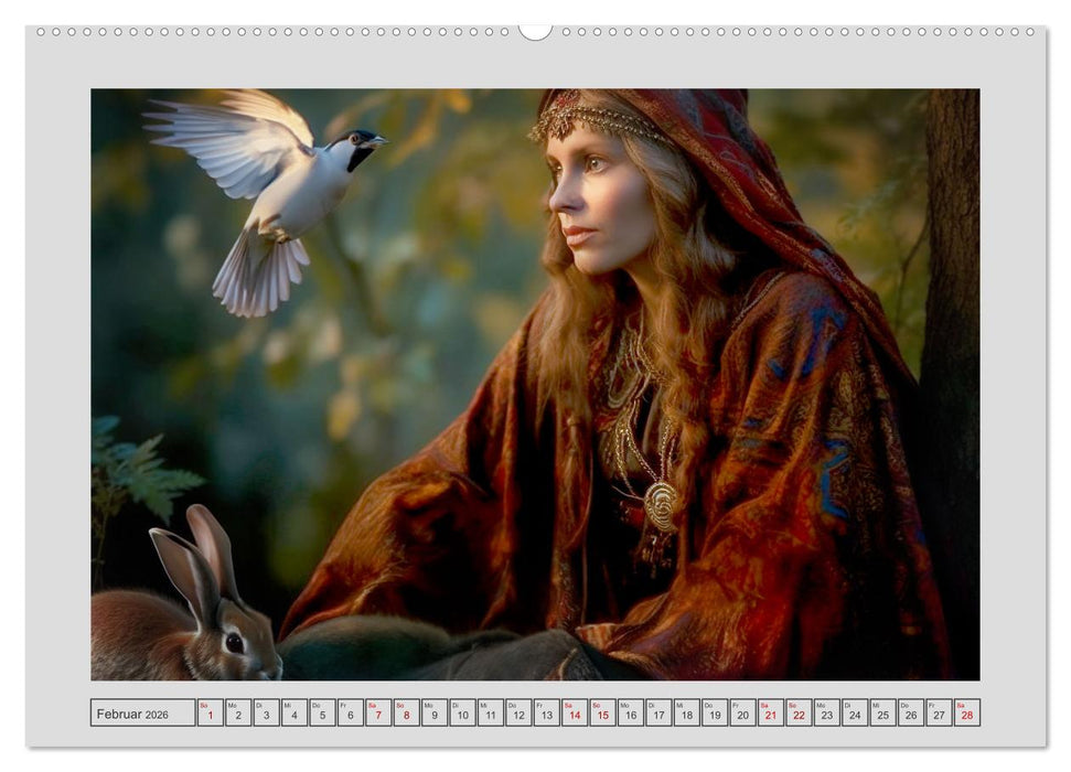 Die Wächterinnen des Waldes (CALVENDO Wandkalender 2026)
