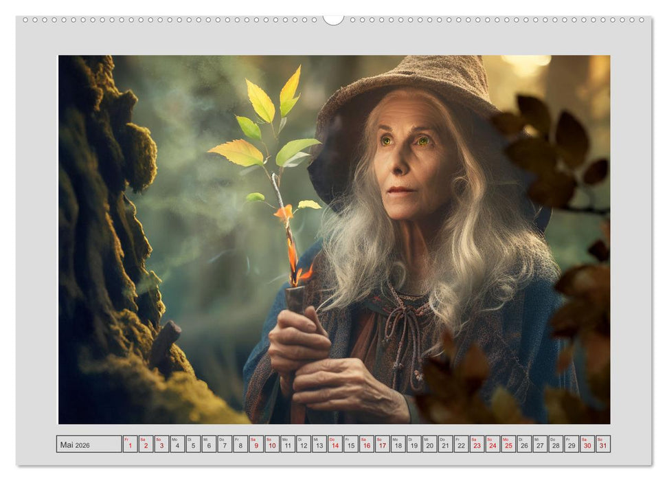 Die Wächterinnen des Waldes (CALVENDO Wandkalender 2026)