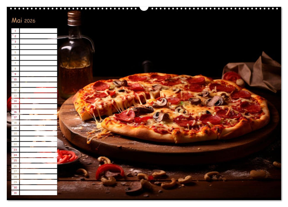 Fastfood Ästhetik (CALVENDO Premium Wandkalender 2026)