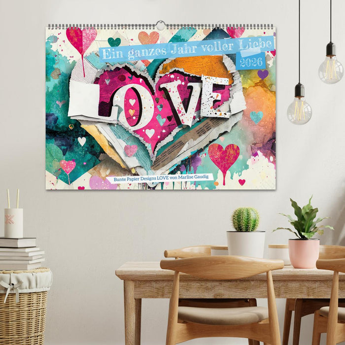 Ein ganzes Jahr voller Liebe (CALVENDO Wandkalender 2026)