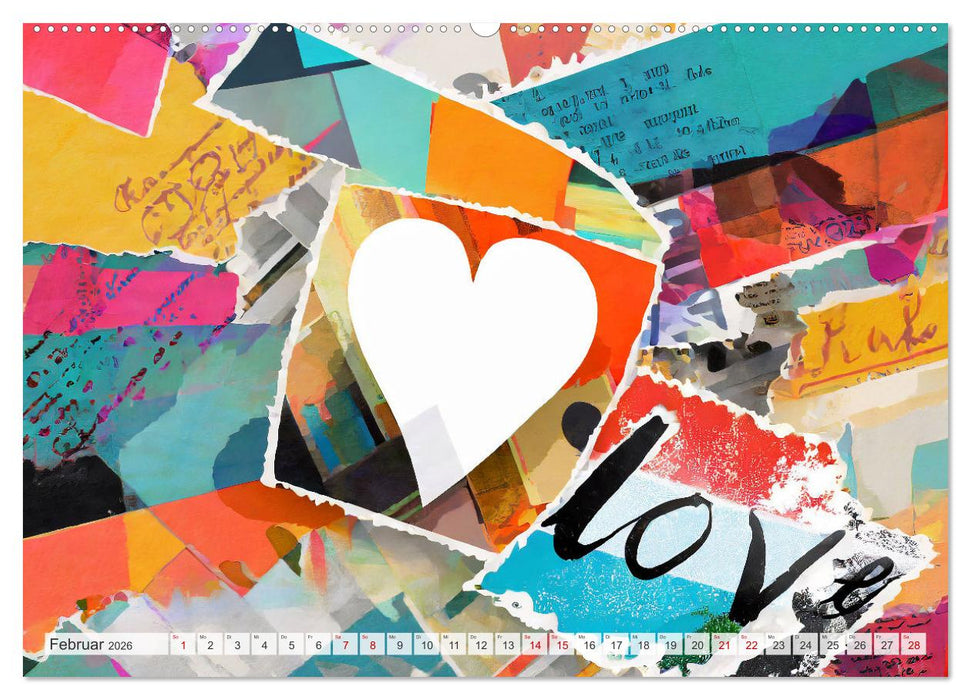 Ein ganzes Jahr voller Liebe (CALVENDO Wandkalender 2026)